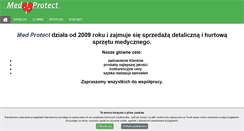 Desktop Screenshot of medprotect.pl